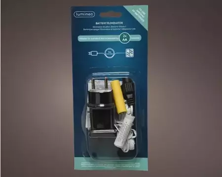 Lumineo Batterij Adapter 2x AA Wit