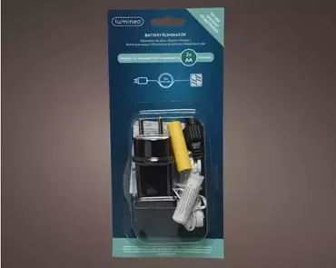 Lumineo Batterij Adapter 2x AA Wit