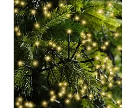 Lumineo cluster kerstverlichting | 1128 LED | 10.5 meter | soft gold - afbeelding 4