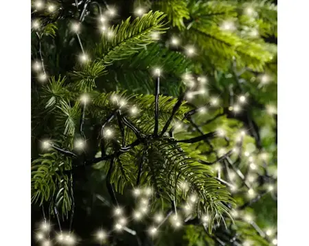 Lumineo cluster kerstverlichting | 1128 LED | 10.5 meter | warm wit - afbeelding 7