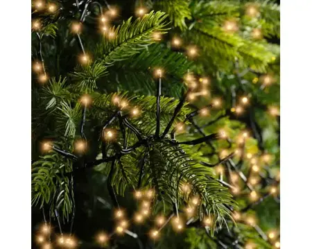 Lumineo cluster kerstverlichting | 1512 LED | 14 meter | klassiek warm - afbeelding 7