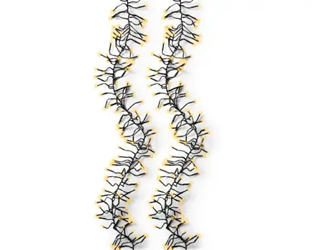 Lumineo cluster kerstverlichting | 288 LED | 2.6 meter | klassiek warm - afbeelding 4