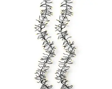 Lumineo cluster kerstverlichting | 288 LED | 2.6 meter | soft gold - afbeelding 5
