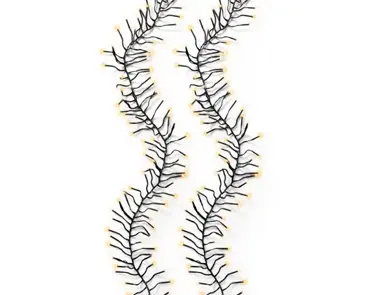 Lumineo cluster kerstverlichting | 3000 LED | 28 meter | warm wit en klassiek warm - afbeelding 4