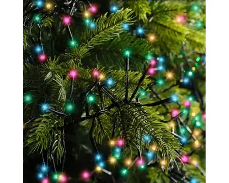 Lumineo cluster verlichting 1512Led  14m zwart/soft multi colour - afbeelding 6