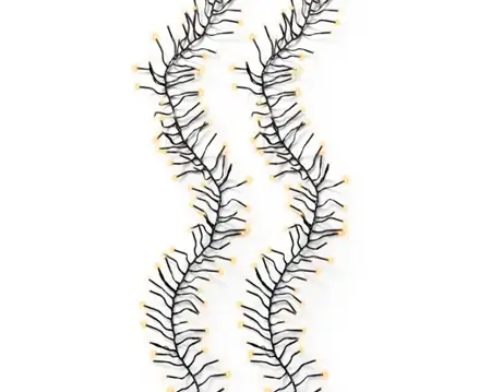 Lumineo Clusterverlichting 19m 2040led Warm wit/ Klassisk warm - afbeelding 4