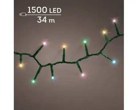 Lumineo compact 1500Led 34m soft multi colour - afbeelding 3