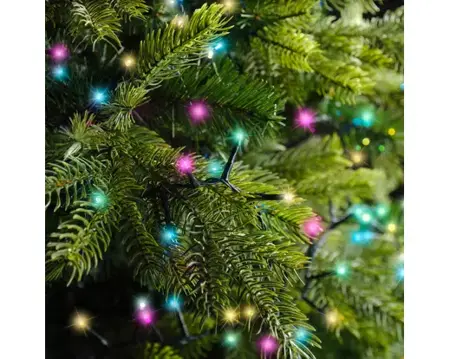 Lumineo compact kerstverlichting | 1000 LED | 22.5 meter | soft multi colour - afbeelding 7