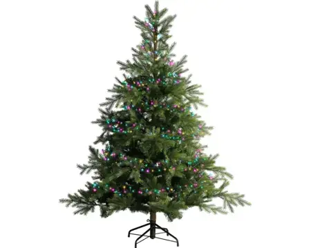 Lumineo compact kerstverlichting | 2000 LED | 45 meter | soft multi colour - afbeelding 7