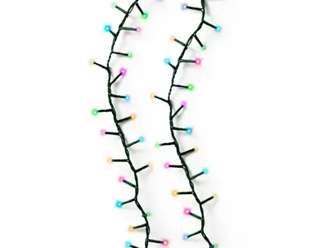 Lumineo compact kerstverlichting | 2000 LED | 45 meter | soft multi colour - afbeelding 4