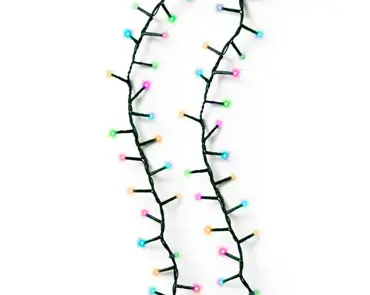 Lumineo compact kerstverlichting | 2000 LED | 45 meter | soft multi colour - afbeelding 4