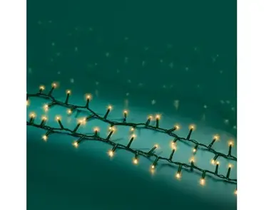 Lumineo compact kerstverlichting | 220 LED | 5 meter | soft gold - afbeelding 9
