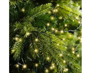 Lumineo compact kerstverlichting | 220 LED | 5 meter | soft gold - afbeelding 7
