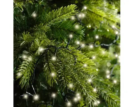 Lumineo compact kerstverlichting | 220 LED | 5 meter | warm wit - afbeelding 6