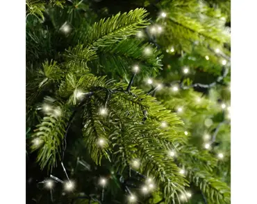 Lumineo compact kerstverlichting | 220 LED | 5 meter | warm wit - afbeelding 6