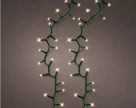 Lumineo compact kerstverlichting | 500 LED | 11 meter | soft gold - afbeelding 5