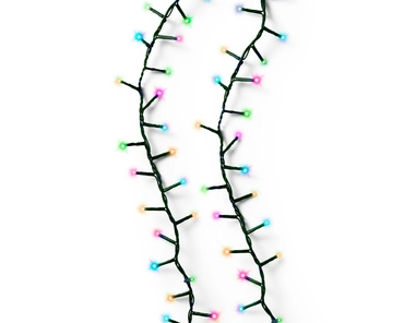 Lumineo compact kerstverlichting | 500 LED | 11 meter | soft multi colour - afbeelding 4