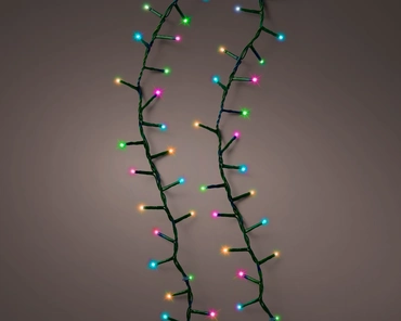 Lumineo compact kerstverlichting | 500 LED | 11 meter | soft multi colour - afbeelding 5