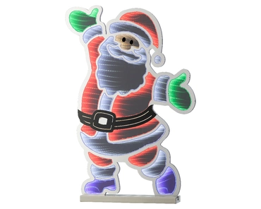 Lumineo Infinity light kerstman | 438 LED | 41x60x60 centimeter - afbeelding 1