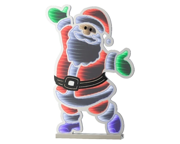 Lumineo Infinity light kerstman | 891 LED |  83x120x120 centimeter - afbeelding 1