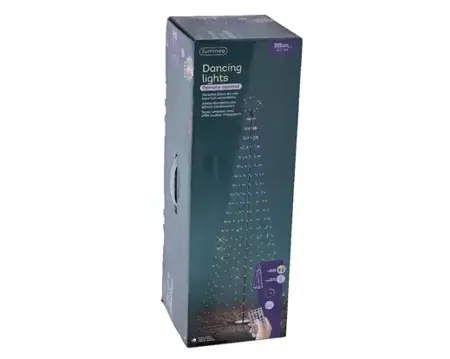 Lumineo led boom | 100x240cm | zwart/colour change - afbeelding 1