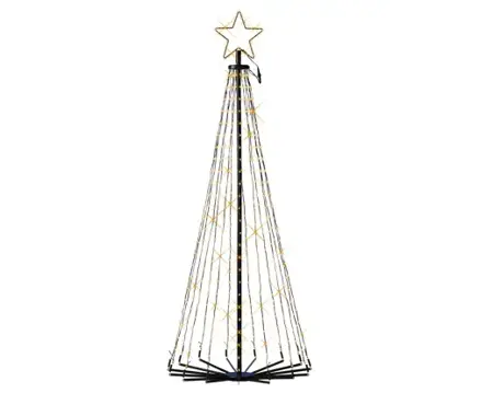 Lumineo led boom | 421 LED | 1.5 meter | zwart/klassiek warm - afbeelding 2