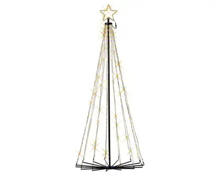 Lumineo led boom 80x180cm zwart/klassiek warm - afbeelding 2