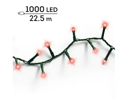 Lumineo led compact lights 22.5m-1000led rood - afbeelding 3