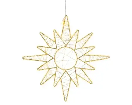 Lumineo led frame 39cm-355l goud/warm wit - afbeelding 2