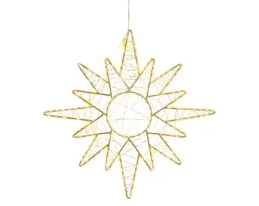 Lumineo led frame 39cm-355l goud/warm wit - afbeelding 2