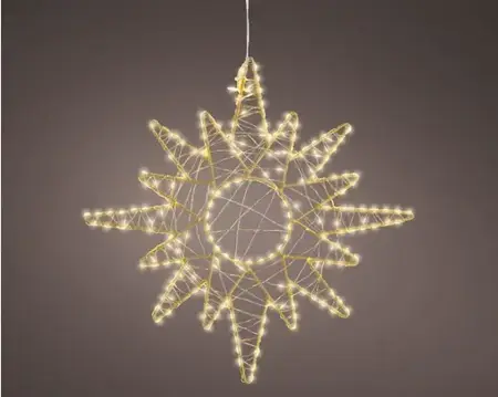 Lumineo led frame 39cm-355l goud/warm wit - afbeelding 3