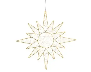 Lumineo led frame 69cm-750l goud/warm wit - afbeelding 2