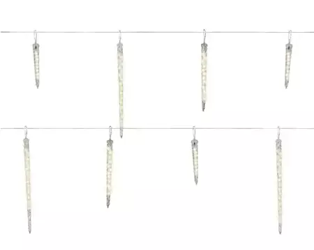 Lumineo led icicle lights 2.8M - 96L warm wit