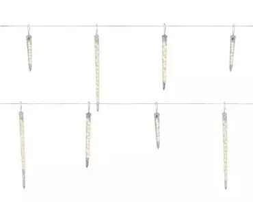 Lumineo led icicle lights 2.8M - 96L warm wit