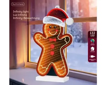 Lumineo led infinity cookie 132LED multi