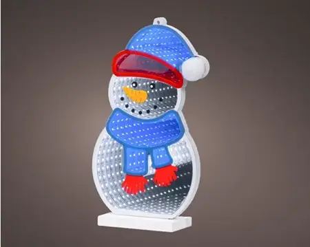 Lumineo led infinity sneeuwpop 153LED multi - afbeelding 3