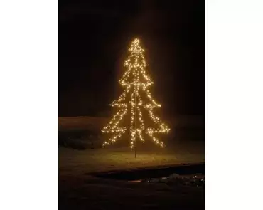 Lumineo led light-up boom | 600 LED | 300 centimeter | warm wit - afbeelding 5