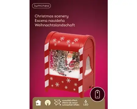 Lumineo led mailbox warm wit - afbeelding 1