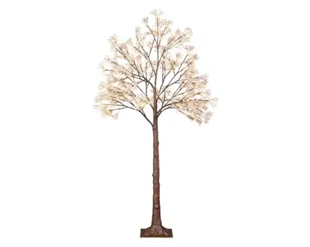 Lumineo ledboom bloem buit 150cm-144led warm wit - afbeelding 2
