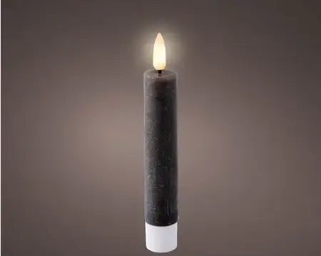 Lumineo leddinerkaars d2h14cm 2st grijs - afbeelding 2