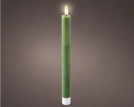 Lumineo leddinerkaars d2h24cm 2st groen - afbeelding 2