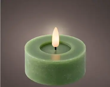 Lumineo ledtheelicht d7h6cm 2st groen - afbeelding 2