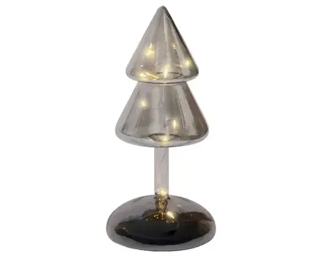 Lumineo micro led boom 19cm-10l grijs/warm wit - afbeelding 1