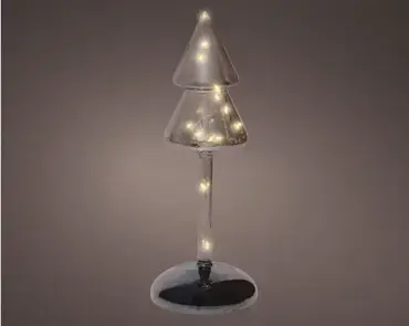 Lumineo micro led boom 24cm-12l grijs/warm wit - afbeelding 2