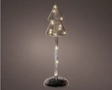 Lumineo micro led boom 29cm-15l grijs/warm wit - afbeelding 2