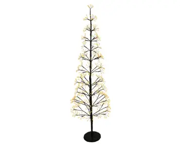 Lumineo Micro led boom 55x150cm-624led zwart/klassiek warm - afbeelding 2