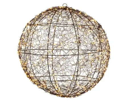 Lumineo micro led frame d38cm-600l zwart/klassiek warm - afbeelding 2