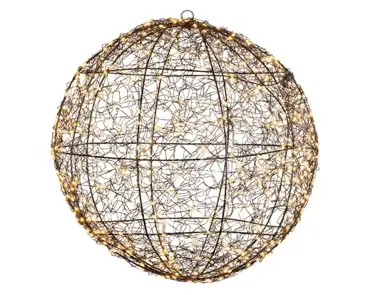 Lumineo micro led frame d38cm-600l zwart/klassiek warm - afbeelding 2