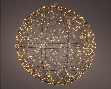 Lumineo micro led frame d38cm-600l zwart/klassiek warm - afbeelding 3