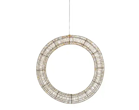 Lumineo micro led krans | 116x16 centimeter | 1800 LED | klassiek warm - afbeelding 2